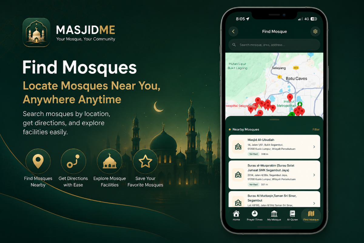 Mosque Discovery Map preview